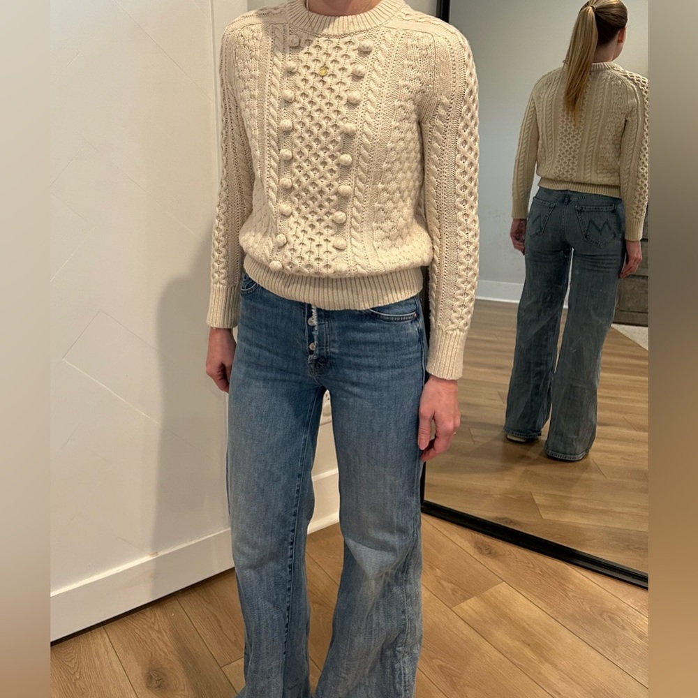 JCREW Cable Knit Sweater